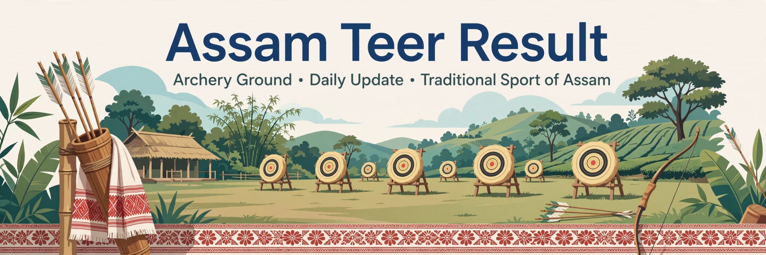 Assam teer result daily guide with Khanapara archery ground overview