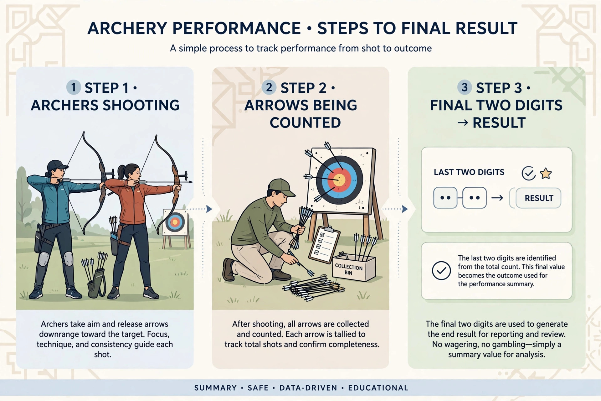 How the khanapara morning teer archery rounds and result calculation work