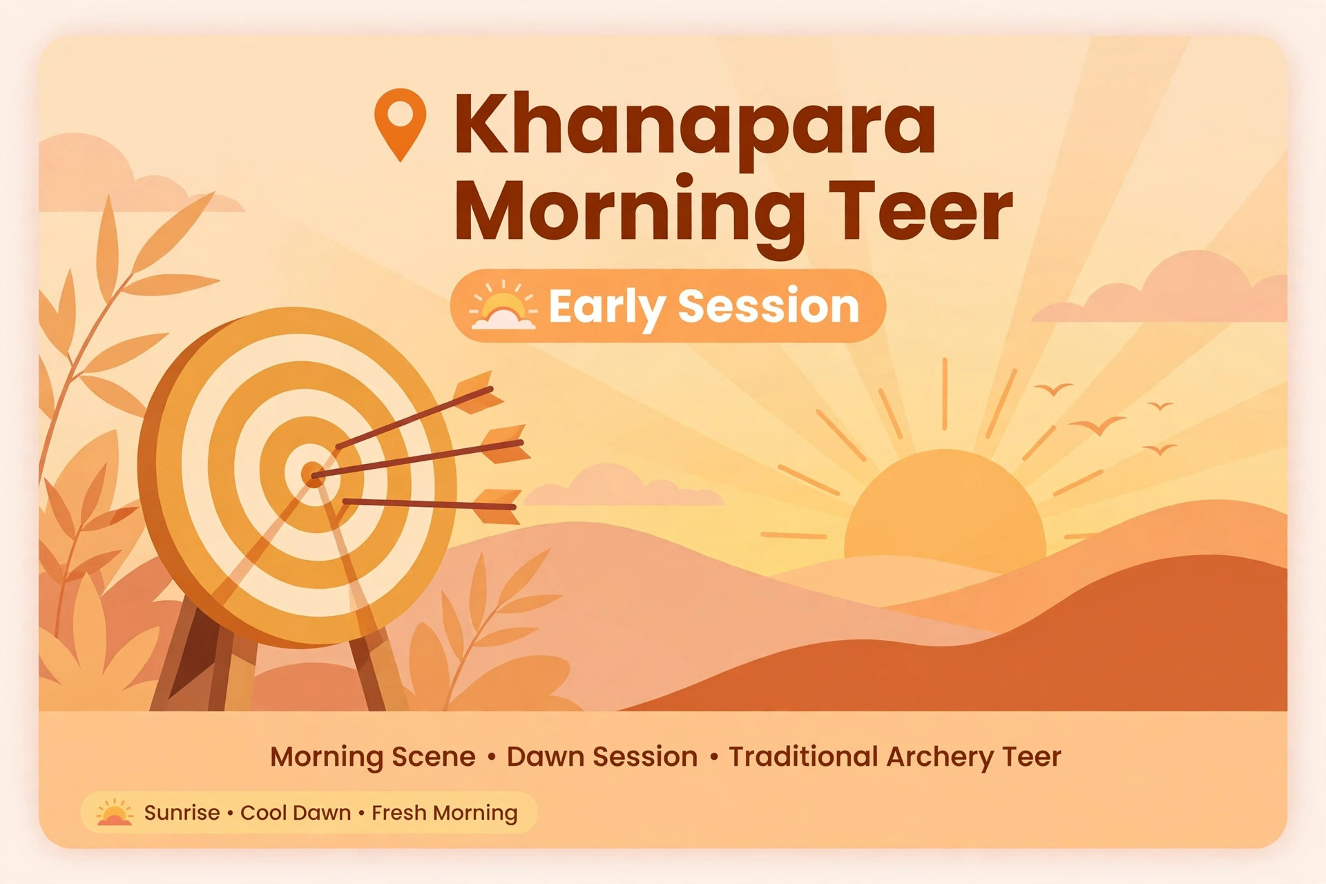 Khanapara morning teer result early session archery draw