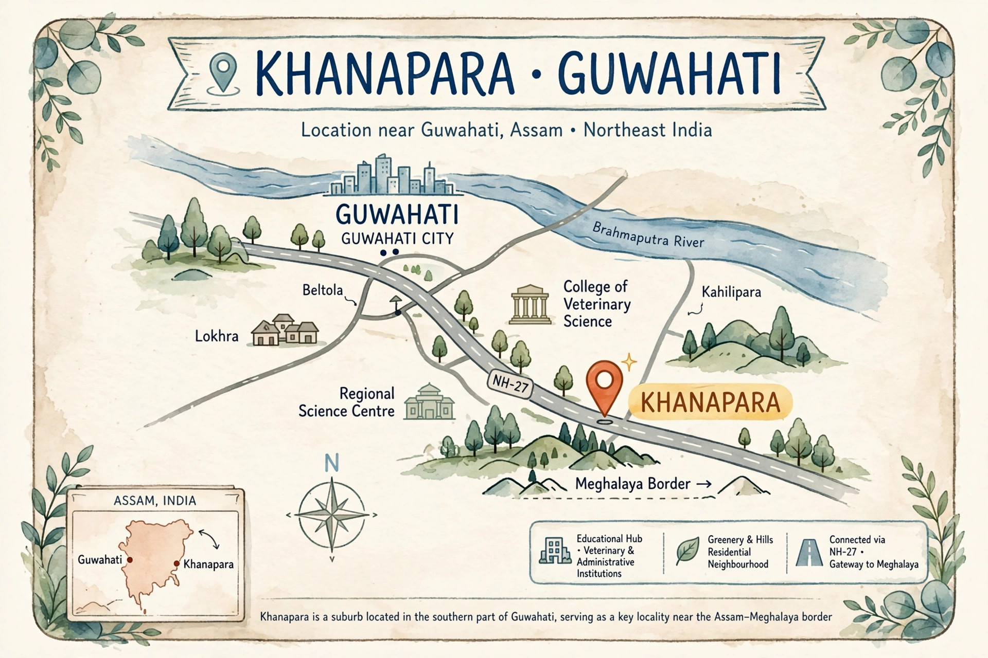 Khanapara teer ground near Guwahati where the Assam teer game is held