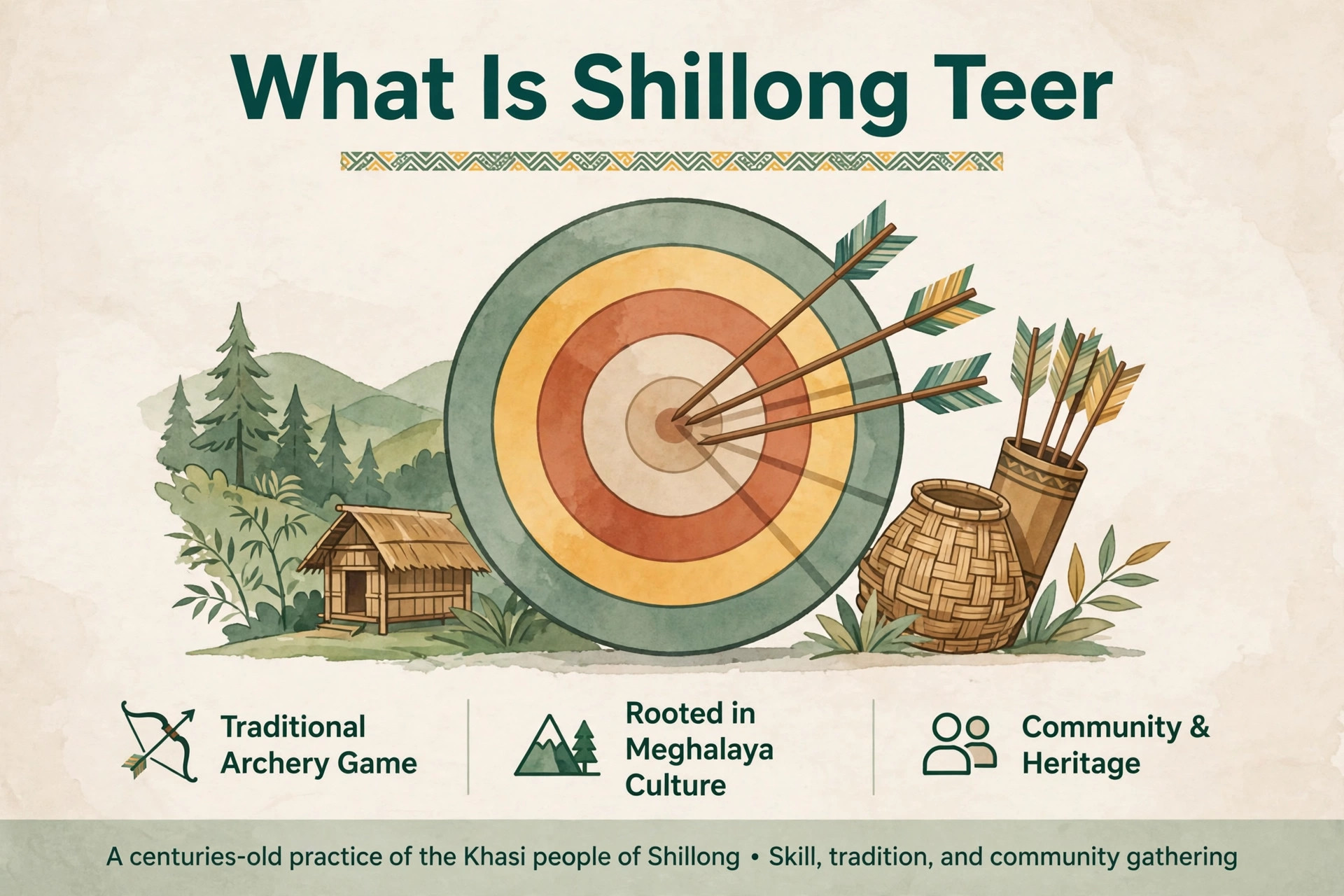What is Shillong Teer and how the archery lottery game works